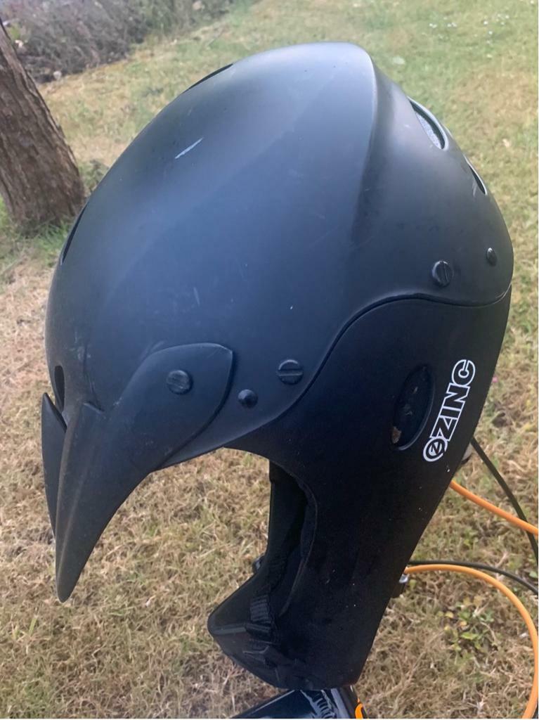 zinc full face bike helmet